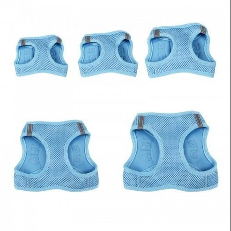 Arnés Air Soft con correa para perros color Azul, , large image number null