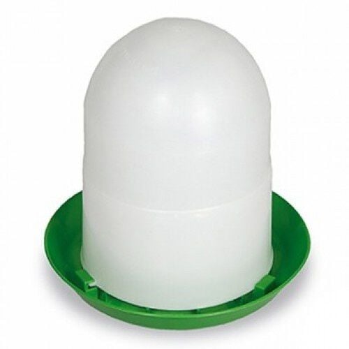 Comedero para pollitos color Verde y Blanco