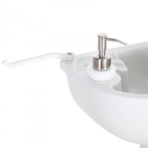 Fregadero portátil Outsunny para picnic color Blanco thumbnail