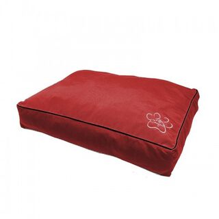 Confort pet cama florida impermeable rojo para perros