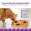 Outward Hound Catstages Puzzle & Play Melon Madness Juguete de Inteligencia para gatos, , large indicador imagen numero 4