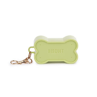 Balvi Dispensador de bolsas Verde Biscuit para perros