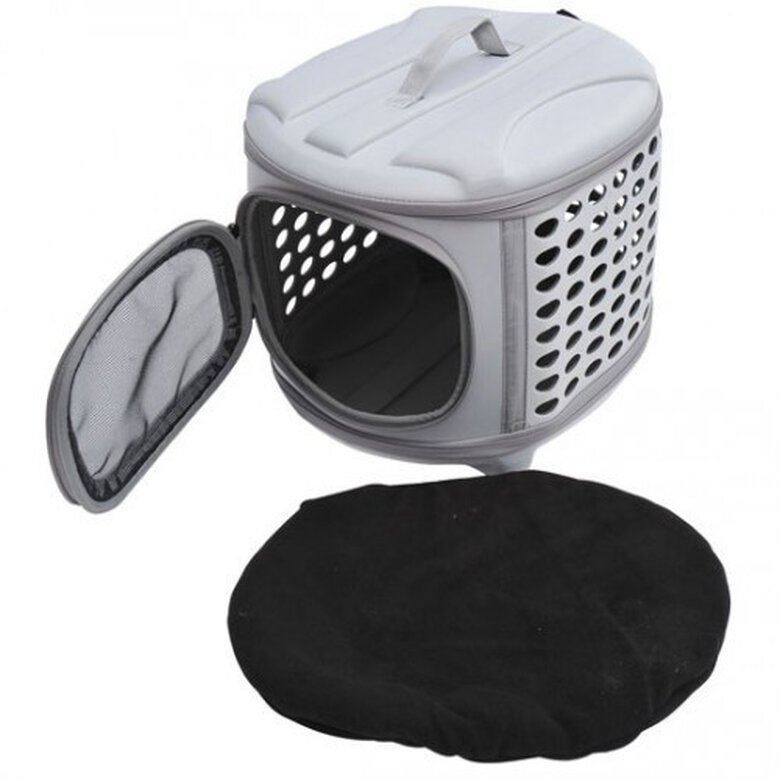Transportín PawHut EVA para mascotas color Gris, , large image number null