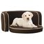 Vidaxl sof&aacute; plagable marr&oacute;n para perros, , large indicador imagen numero 1