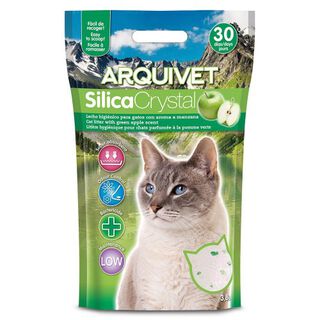 Lecho Silica Crystal manzana para gatos olor Manzana