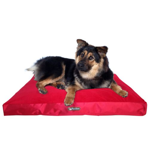 Funda de colch&oacute;n extra&iacute;ble de terciopelo para perros, , large Imagen numero 1