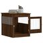 vidaXL Jaula para perros madera ingeniería roble marrón 64,5x80x71 cm, , large indicador imagen numero 4