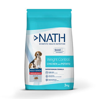 Nath Adult Medium Maxi Weight Control Pollo pienso para perros