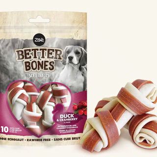 Zoë Golosina Masticable pato con arándanos para perros