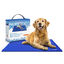 Nobleza - Alfombrilla refrescante para mascotas grandes. Auto refrigerante No tóxico. Ideal para para perros, gatos en verano. 50*40 cm, color azul, S, , large indicador imagen numero 6