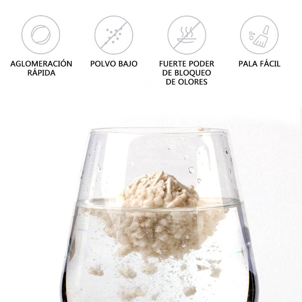 DZL Arena de Tofu Ecológico Vegetal para gatos thumbnail