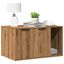vidaXL Mueble arenero para gatos madera ingeniería artisian, , large indicador imagen numero 7