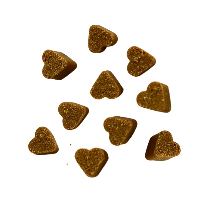 Snack Mini Corazones Pollo para Gato BVS | Deliciosas chuches Mini Corazones de pollo para gato, , large Imagen numero 2