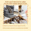 PawHut Escalera para Mascotas de 3 Peldaños Escalones para Perros Gatos con Tapas Abribles y Espacio de Almacenamiento 63,5x42,5x40,5 cm Gris, , large indicador imagen numero 4