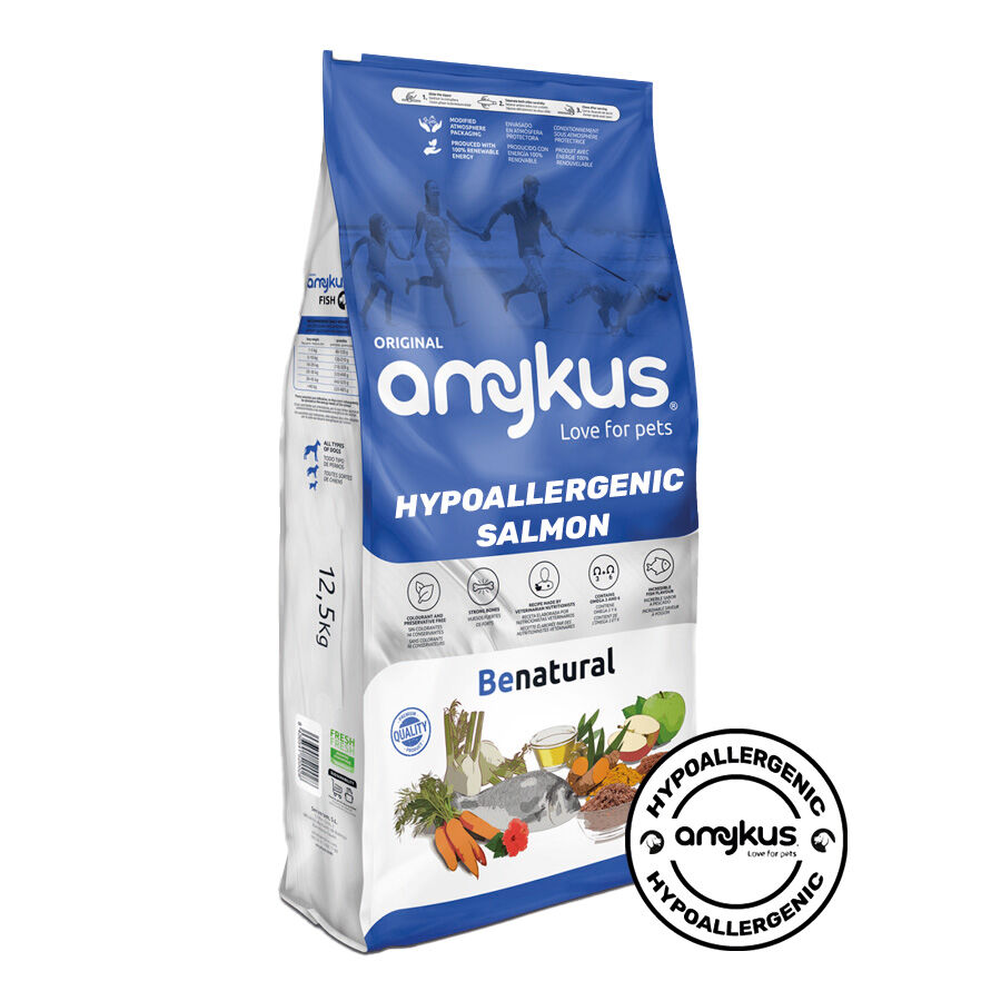 Amykus Gourmet Hypoallergenic Pienso de Salmón sin cereales para perros