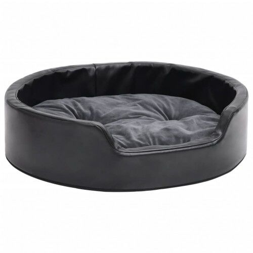 VidaXL Cama Negro y Gris Oscuro para perros y gatos, , large Imagen numero 3