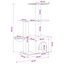 vidaXL &Aacute;rbol para gatos con postes de sisal &Aacute;rbol rascador Torre Gatos Juego, , large indicador imagen numero 4