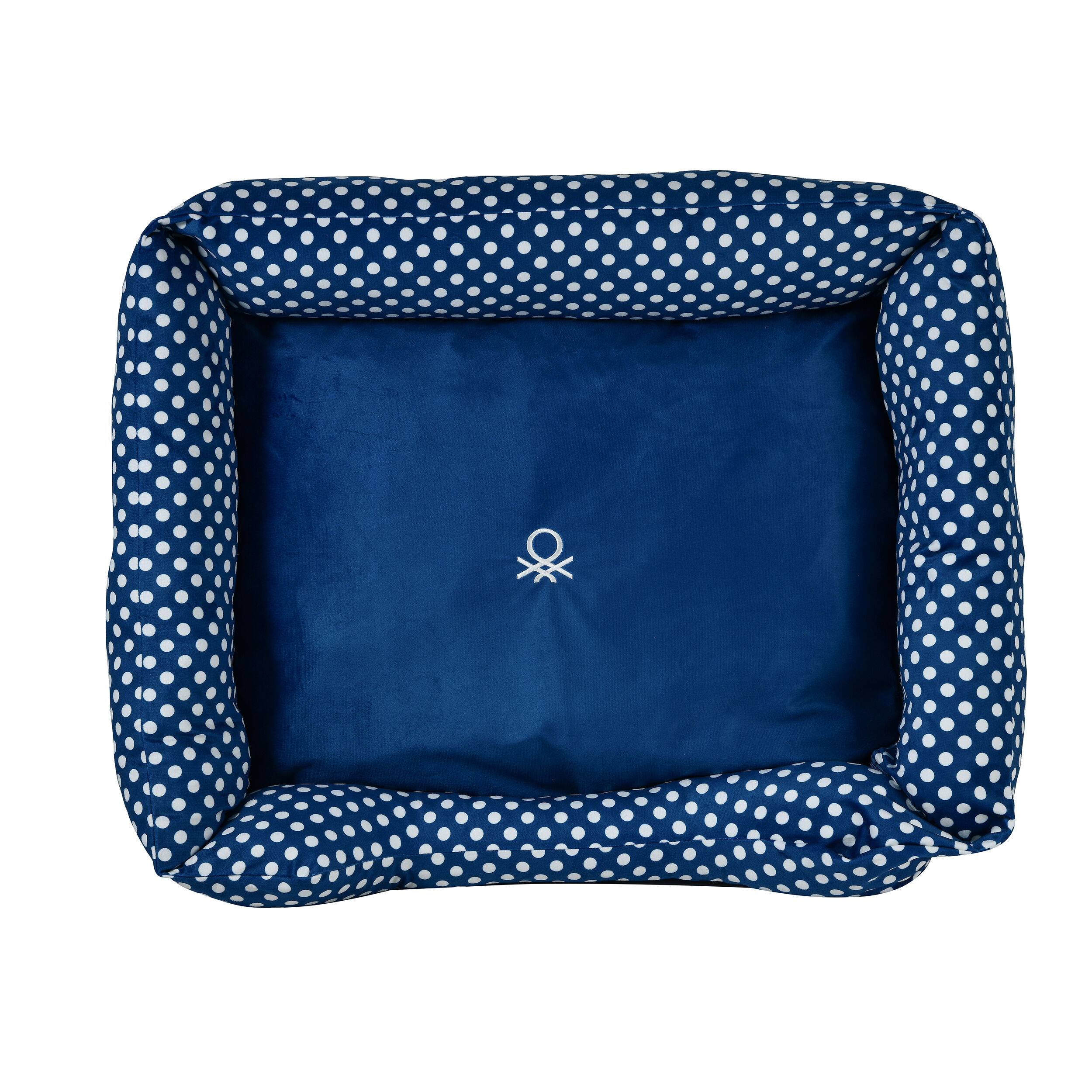 Benetton cuna Talla S invierno Azul Lunares, , large Imagen numero 4