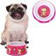 Comedero para perros de melamina Snoopy Pink Flower, , large indicador imagen numero 2