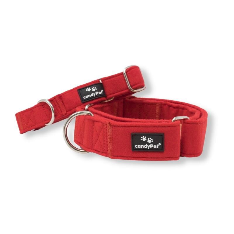 Collar Martingale Tweed - Rojo, , large Imagen numero 2