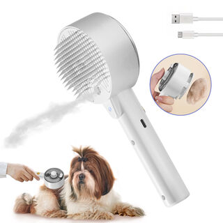 Cepillo Masajeador a Vapor Quitapelos - 4 en 1
