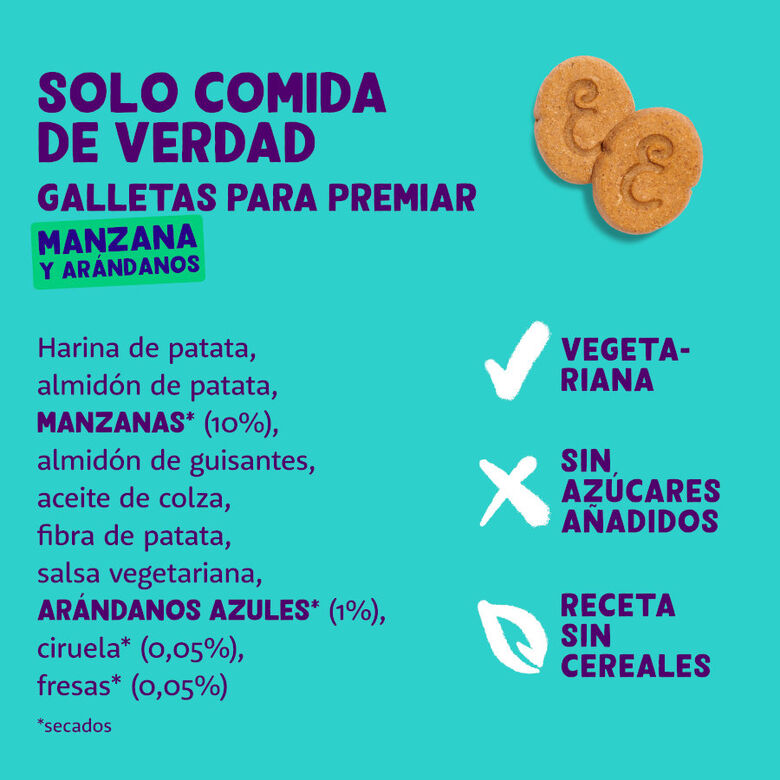 Edgard &amp; Cooper Galletas de Manzana para perros thumbnail