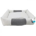 MPets Nest Cesta Azul-Blanco M para perros, , large image number null
