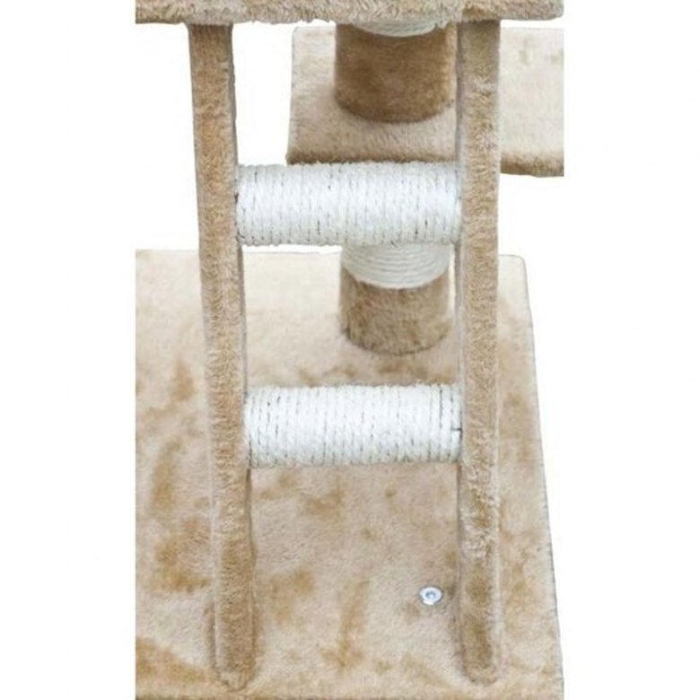Rascador de felpa gimnasio para gatos color Beige, , large image number null