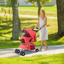 Pawhut carrito plegable para perros, , large indicador imagen numero 3
