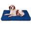 HOME MERCURY- Cama de Mascota, Colchón para Perro, Colchoneta Reversible Estampada Relleno de Espuma para Interior y Exterior. (Medium, Azul), , large indicador imagen numero 1