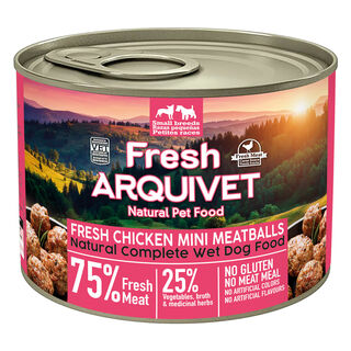 Arquivet Fresh Mini Albóndigas de pollo snack para perros