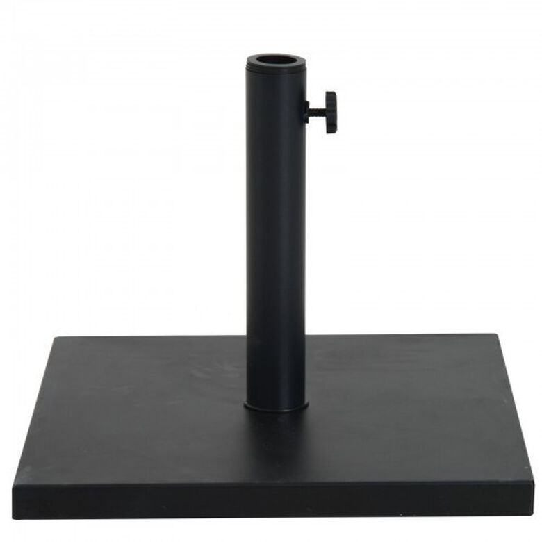 Soporte de Sombrilla ajustable Outsunny color Negro thumbnail