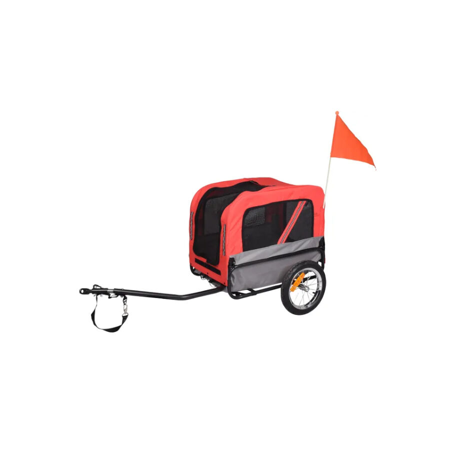 Flamingo Transport&iacute;n Remolque de Bicicleta para perros y gatos, , large Imagen numero 1