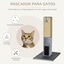 PawHut Poste Rascador Gatos Gris, , large indicador imagen numero 4