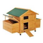Gallinero grande de abeto PawHut color Madera, , large image number null