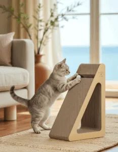 Althea Living - Rascador para gatos Rompeolas, cart&oacute;n corrugado, , large Imagen numero 4