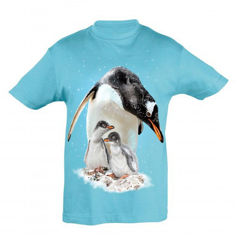 Camiseta Niño Pingüinos color Azul, , large image number null