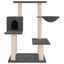 vidaXL Rascador para gatos con postes de sisal gris oscuro 82,5 cm, , large indicador imagen numero 2