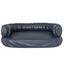 Vidaxl sofá acolchado rectangular azul oscuro para preros, , large indicador imagen numero 4
