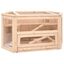 vidaXL Jaula para hámster madera maciza abeto 80x40x43 cm, , large indicador imagen numero 1
