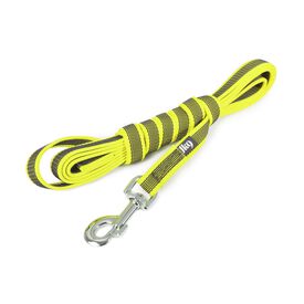 Julius K9 Correa Engomada Neon Con Asa para perros