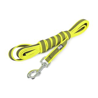 Julius K9 Correa Engomada Neon Con Asa para perros