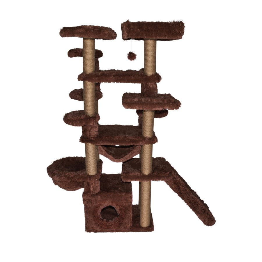 Catshion Roma &Aacute;rbol Rascador Grande Canela para gatos, , large Imagen numero 1
