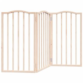 VidaXL Puerta Plegable Madera para Perros