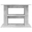 vidaXL Soporte para acuario madera ingeniería gris hormigón 80x35x60cm, , large indicador imagen numero 4
