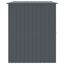 vidaXL Caseta perros con corral acero galvanizado gris 214x1069x181 cm, , large indicador imagen numero 28