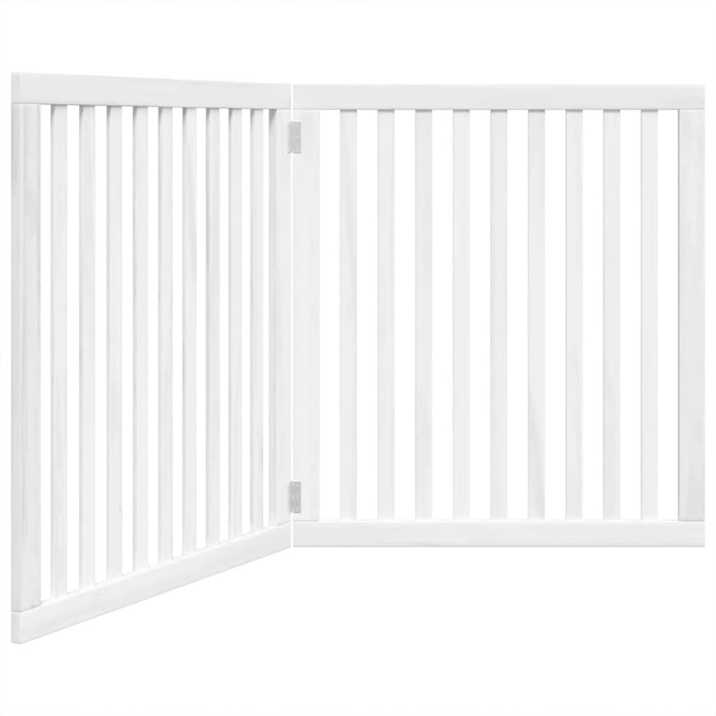 VidaXL Puerta Plegable Madera para Perros