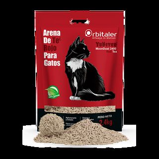 Yupiter® MoonDust 2400 Red Tea arena aglomerante de té rojo para gatos