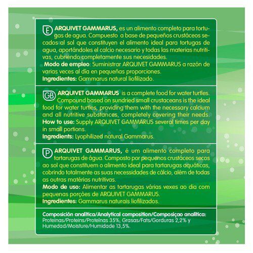 Alimento Gammarus para tortugas de agua thumbnail