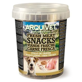Sacks de carne fresca para perros sabor Pollo